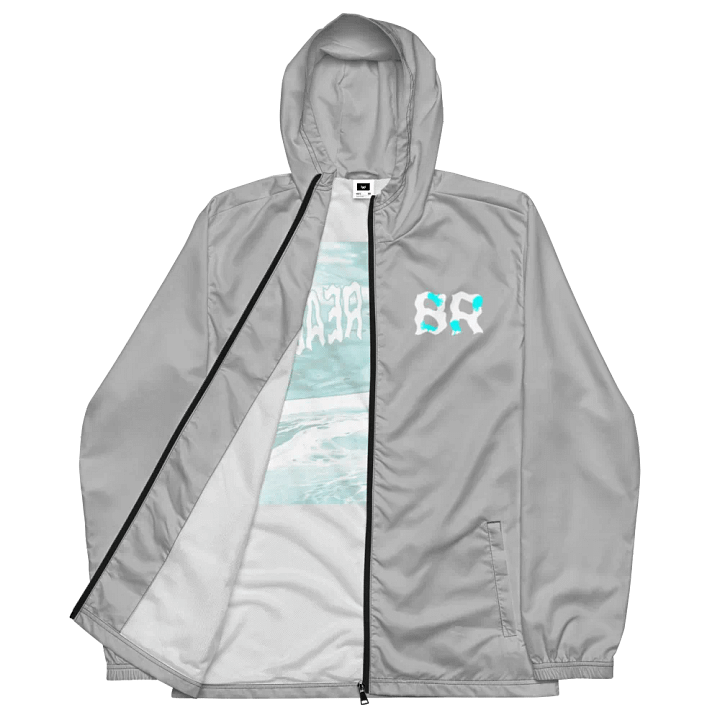"BR WAVY" WINDBREAKER (GREY) product image (1)
