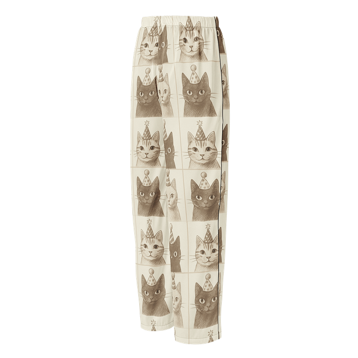 Whimsical Cat Party Women's Pyjama Pants product image (2)