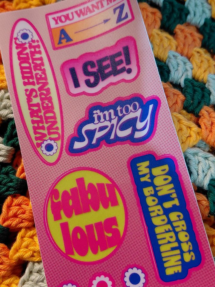 SPICY CLUB - Mini Sticker Sheets product image (1)
