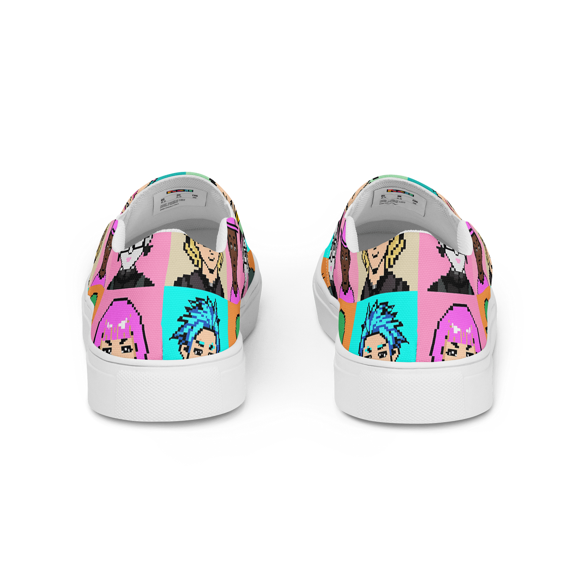 Pixel Portraits Women's Canvas Shoes product image (4)