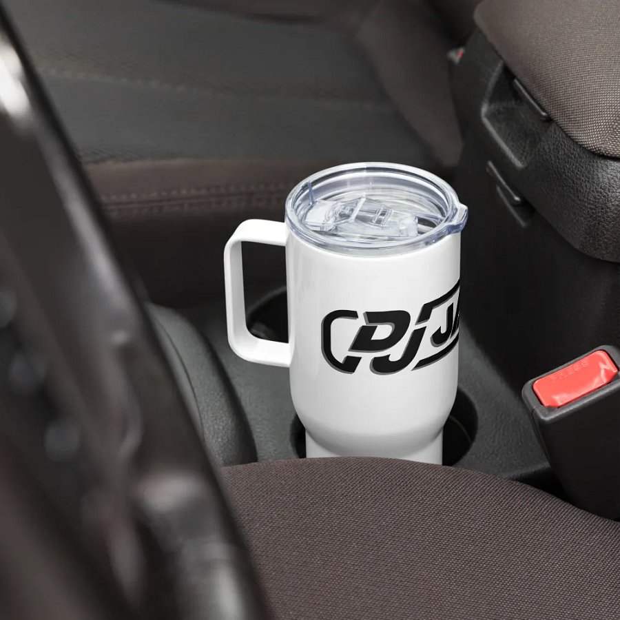 Dj JayCan Travel Mug with a Handle White product image (8)