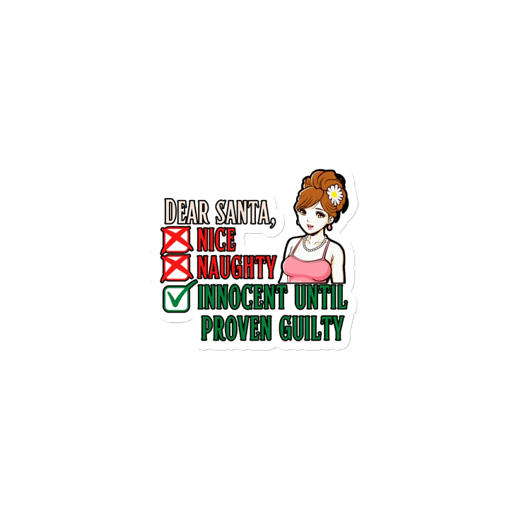 DEAR SANTA, INNOCENT UNTIL PROVEN GUILTY product image (1)
