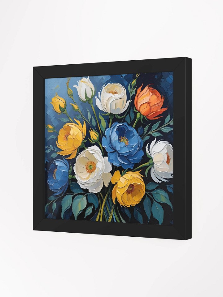 Cluster of Peonies Framed Premium Poster product image (6)
