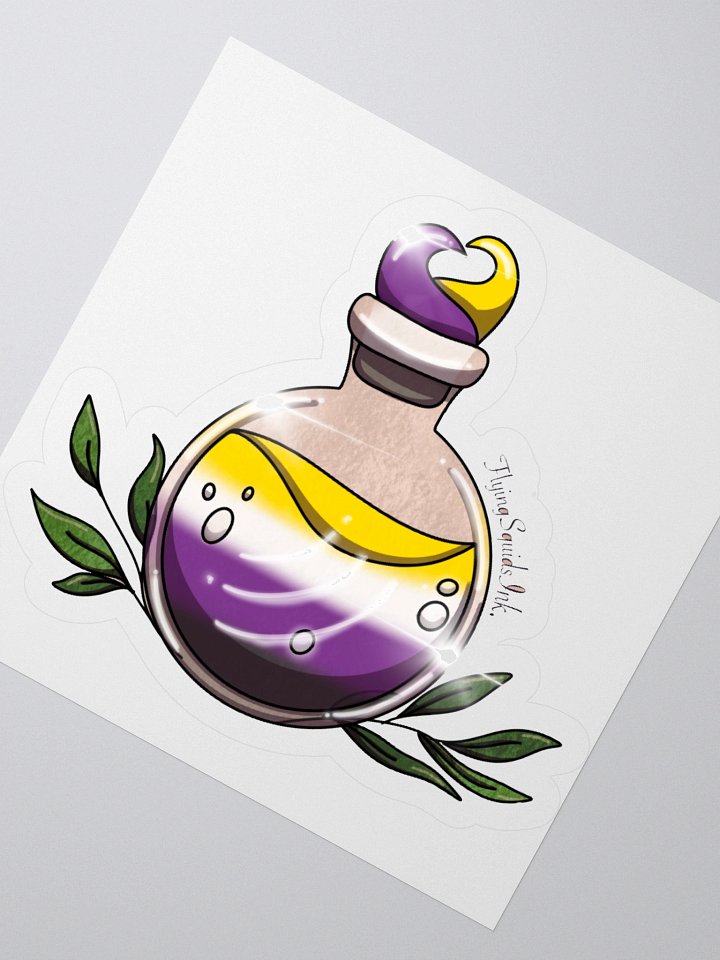 Nonbinary Pride Potion- Sticker product image (2)