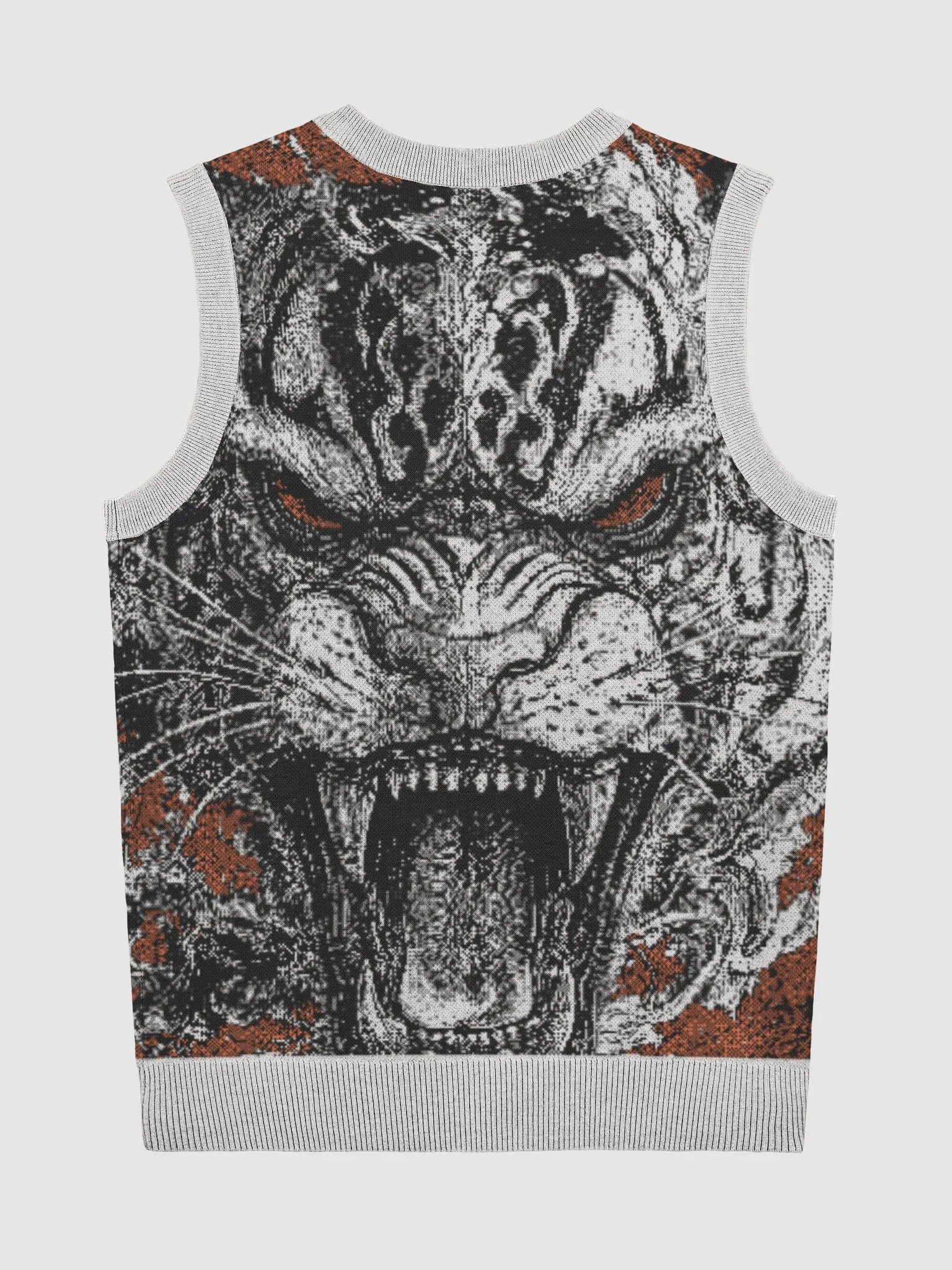 Roaring Tiger III Knitted V-Neck Vest product image (8)