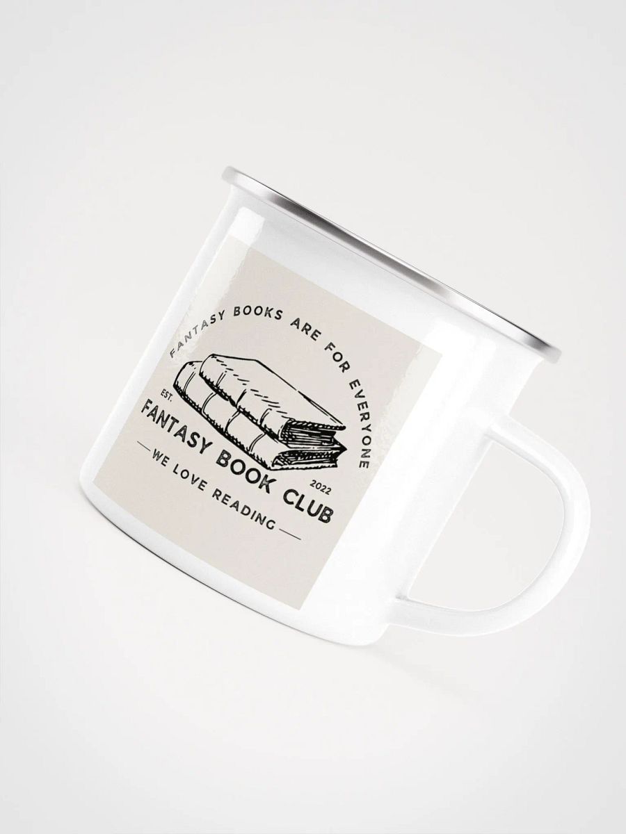 Fantasy Book Club: Fantasy Books Are For Everyone enamel mug product image (5)