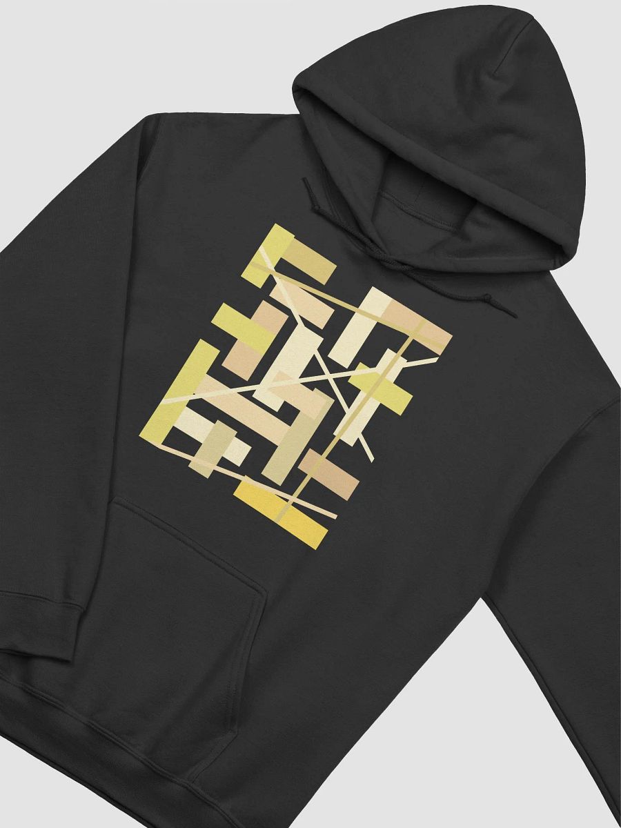 Black Background Golden Geometric Square Rectangle Line Pattern product image (2)