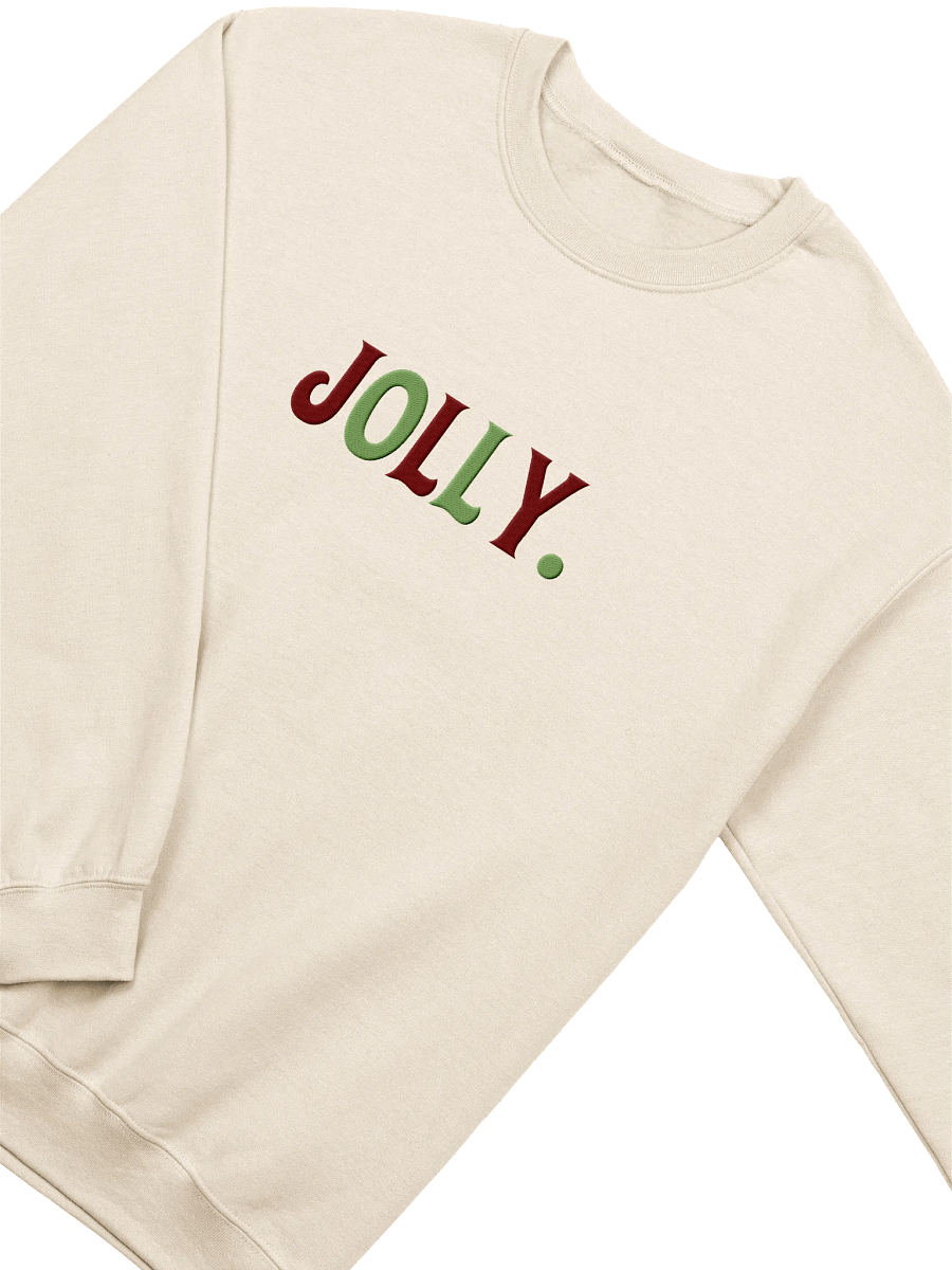 JOLLY Holiday Embroidered Sweatshirt product image (3)