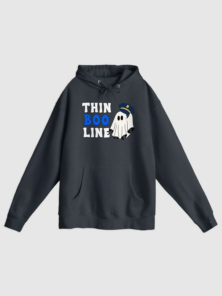 Thin Boo Line Ghost Police Premium Hoodie product image (3)