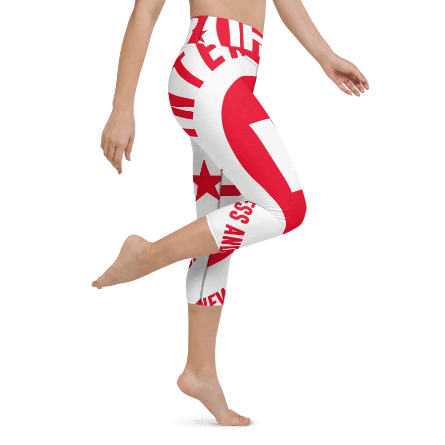 IFBNewsfeed.Org's All-Over Print Yoga Capri Leggings product image (2)