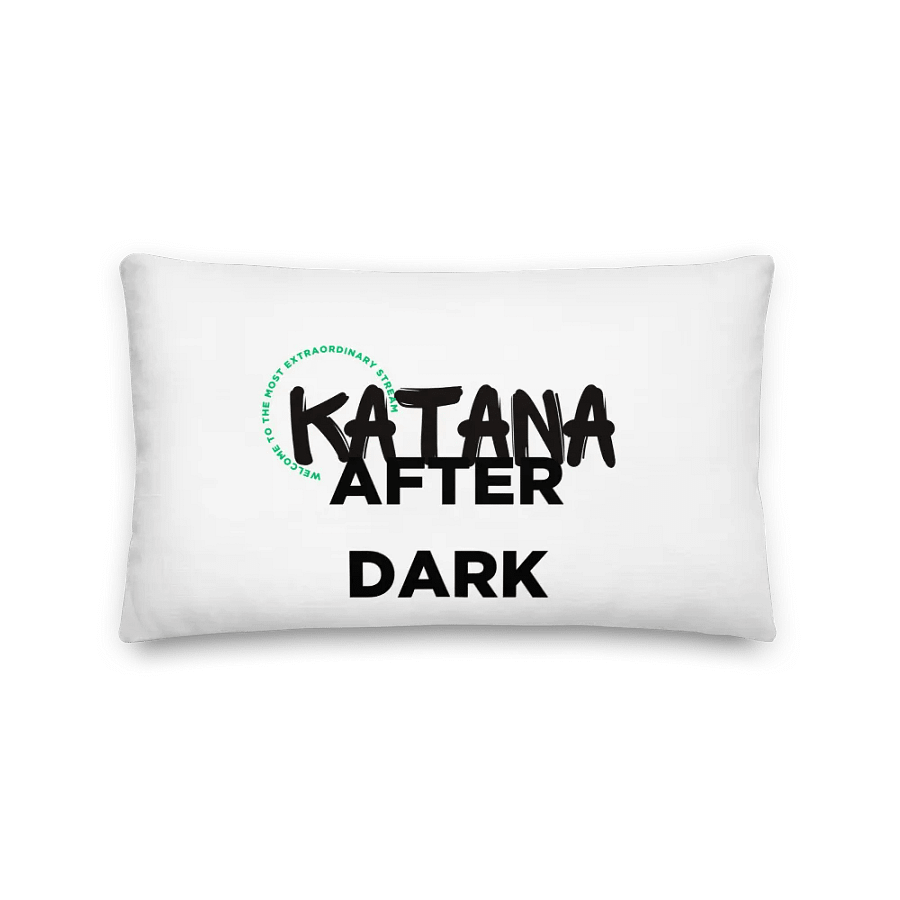 KatanaAfterDark Throw Pillow product image (2)