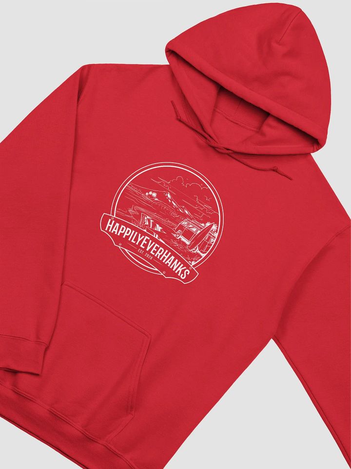 Hooded sweatshirt - White Beach Logo product image (2)