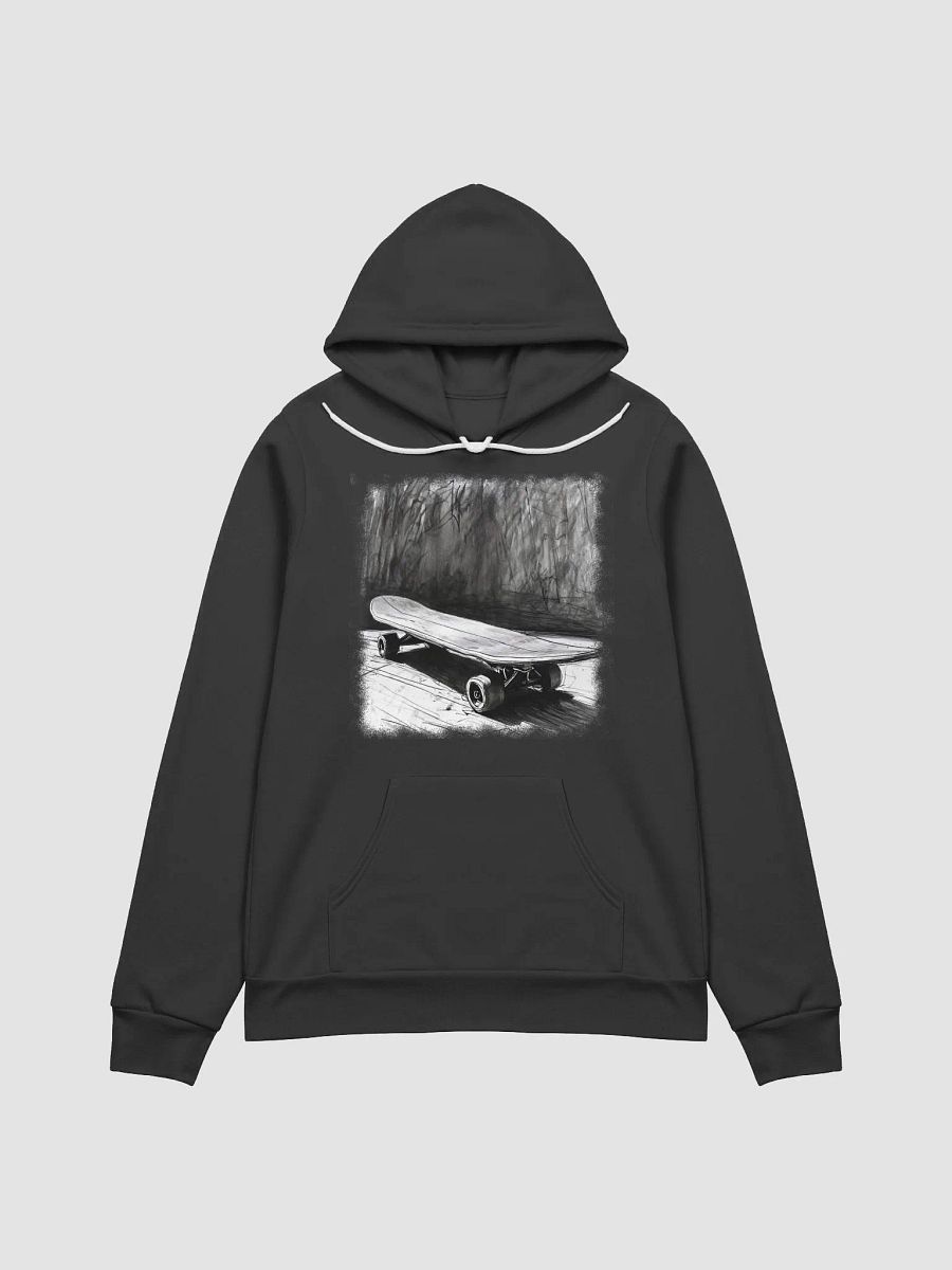 Black and White Skateboard Hoodie product image (1)