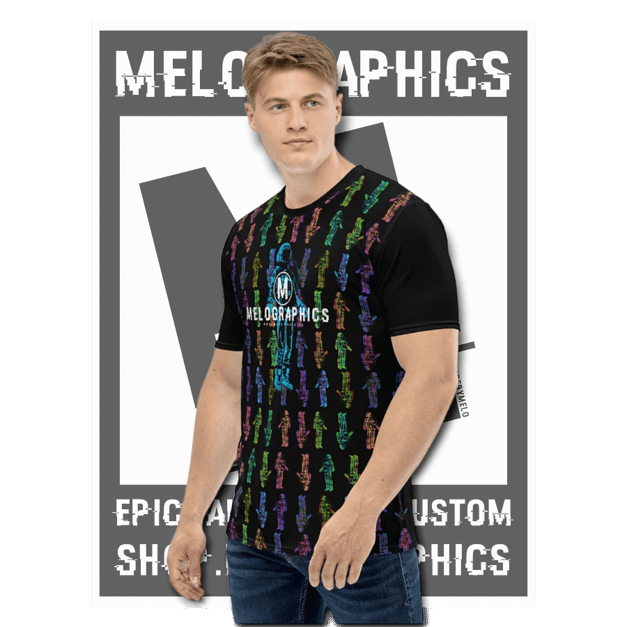 RGB on Repeat - Ultimate T-Shirt | #MadeByMELO product image (2)