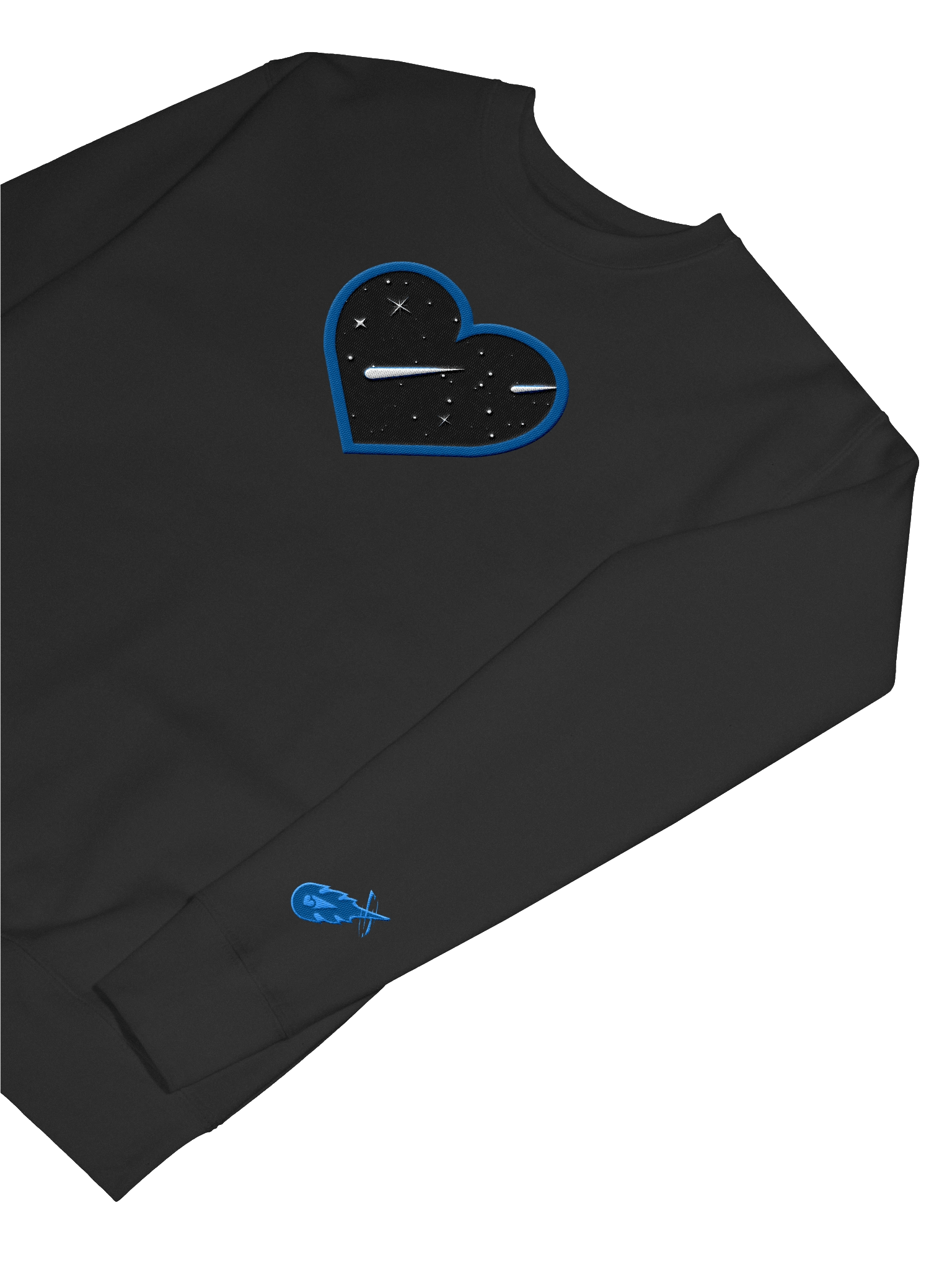 Embroidered Space Heart Long Sleeve Tee product image (7)