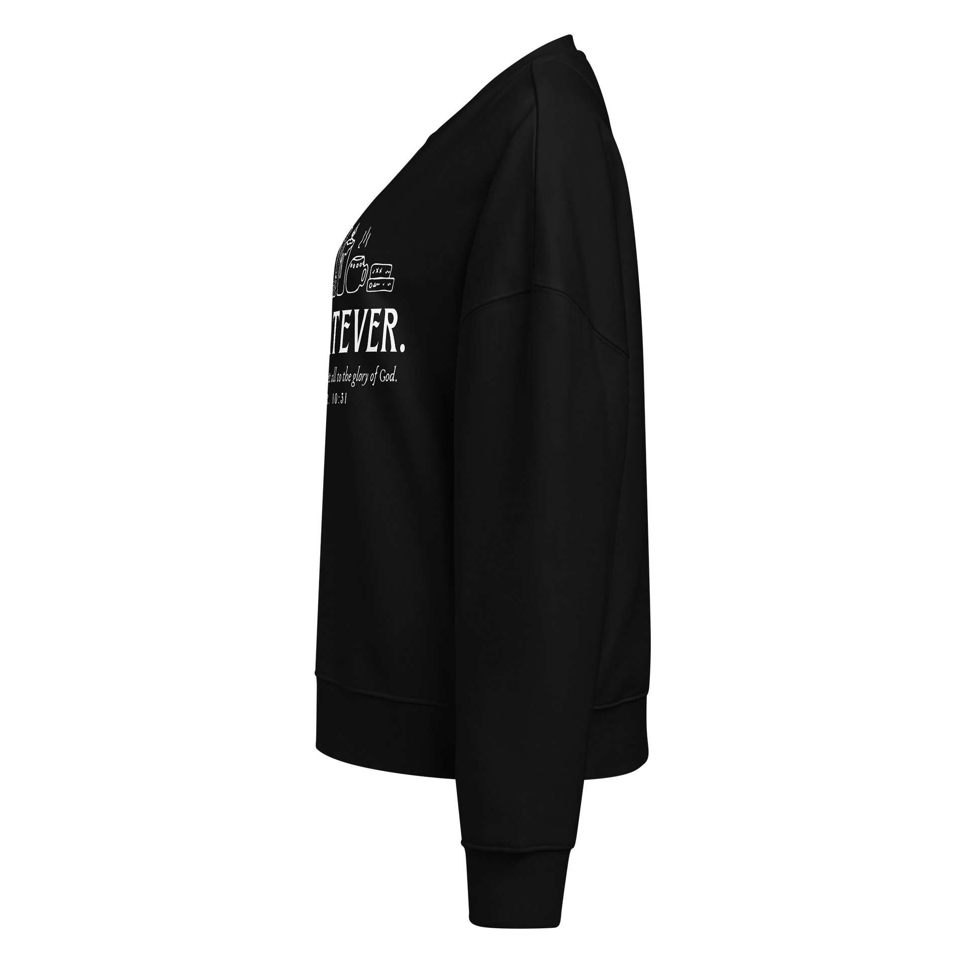 "Whatever." Sweatshirt product image (4)