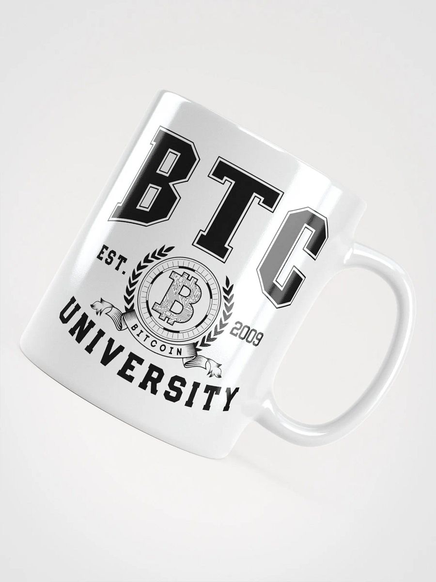 Bitcoin BTC University College Crypto Currency Blockchain Mug product image (8)