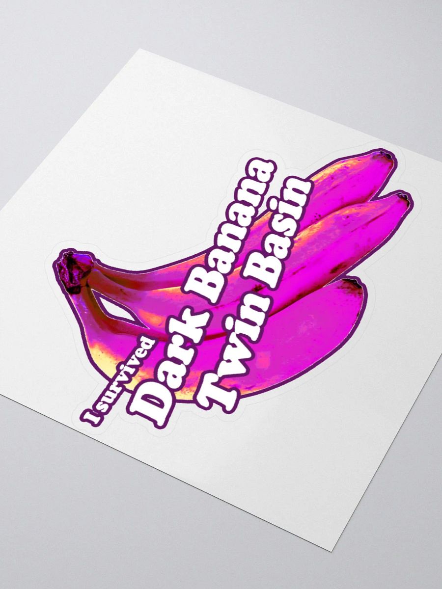 Dark Banana Twin Basin (Sticker) product image (3)