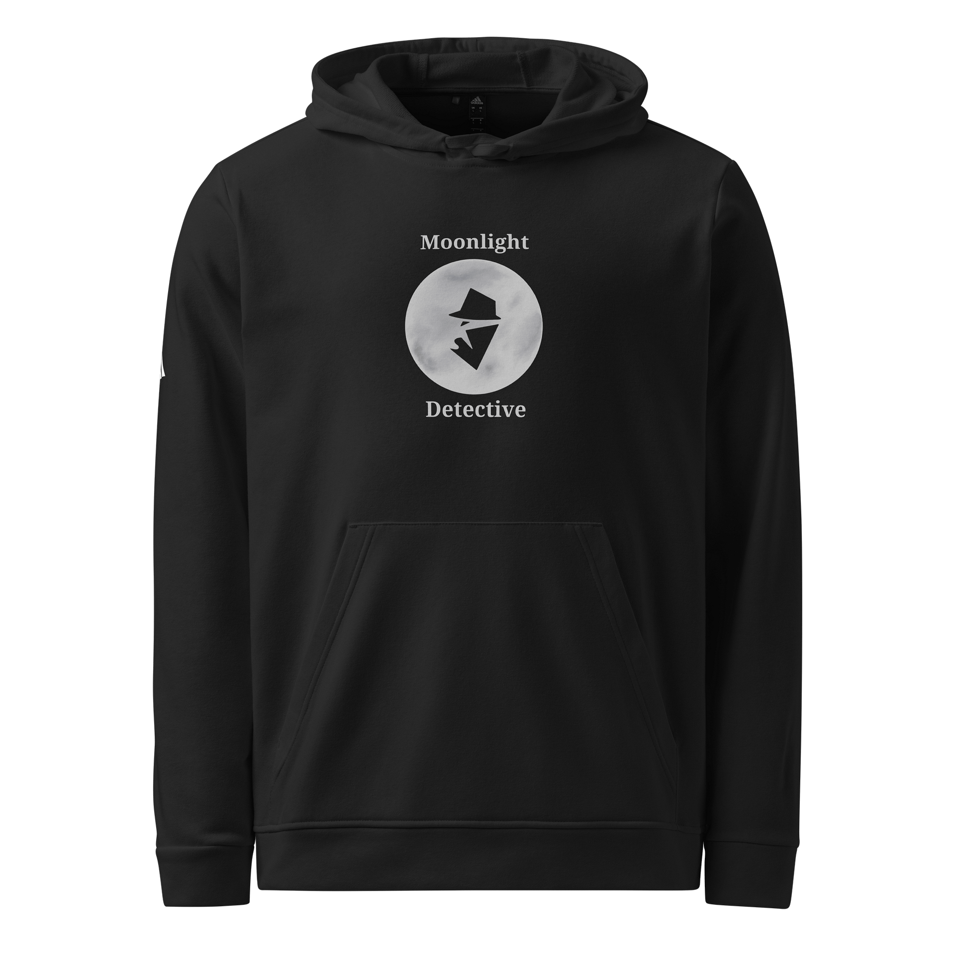 Moonlight Detective Silhouette Hoodie product image (1)