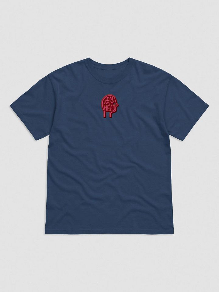 In My Head embroidered garment-dyed tee (pink) product image (1)