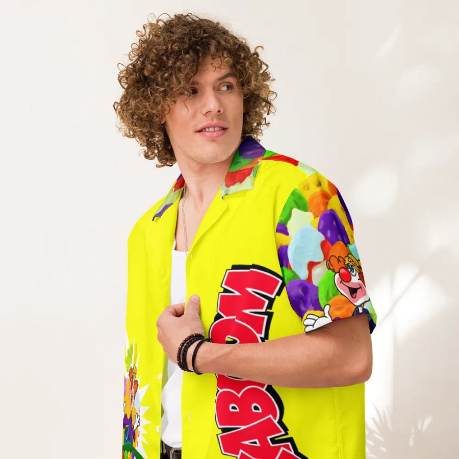 🥣 Saturday Morning Breakfast Kaboom! Hawaiian Button up 🥣 product image (9)