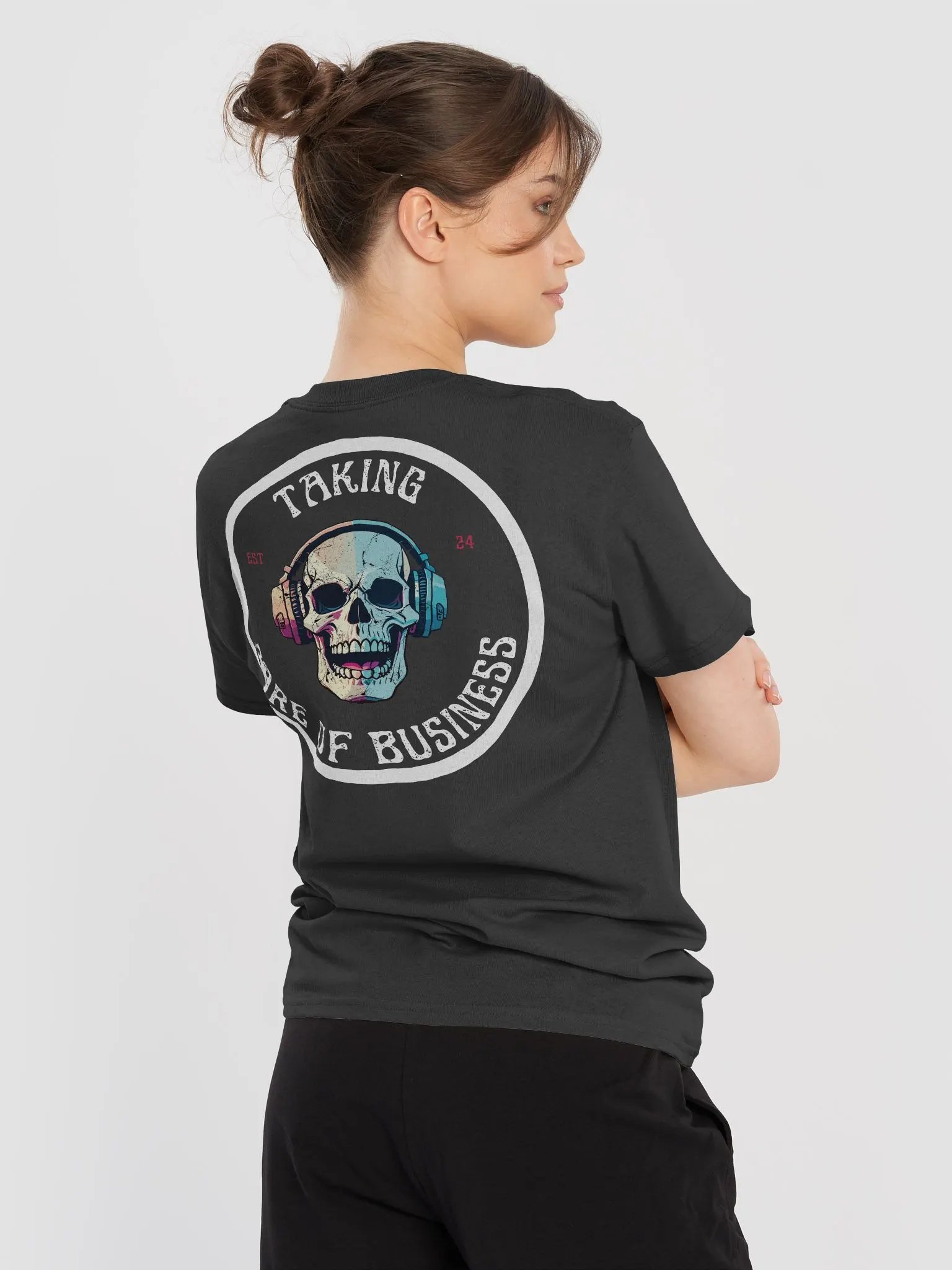 Taking Care of Business Skeley Unisex Tee product image (6)