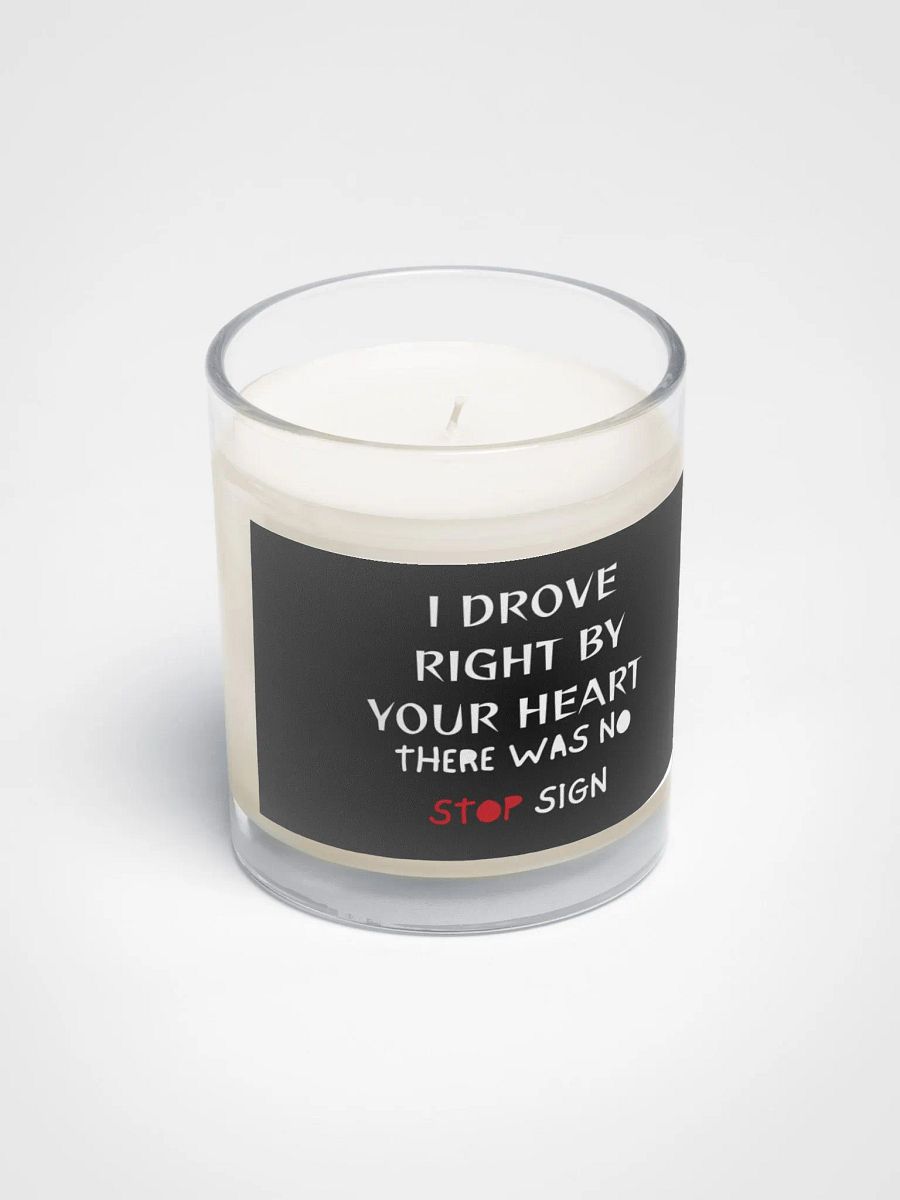 Stop Sign Soy Wax Candle product image (2)