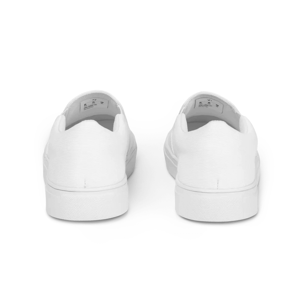 Time Traveler White Slip-Ons product image (4)