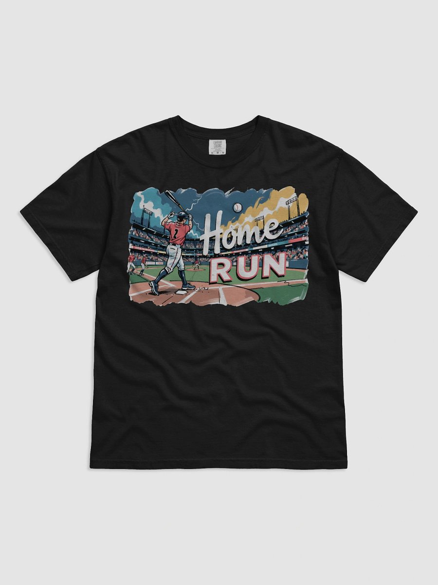 Dramatic Baseball Swing: Sunset Home Run T-Shirt product image (2)