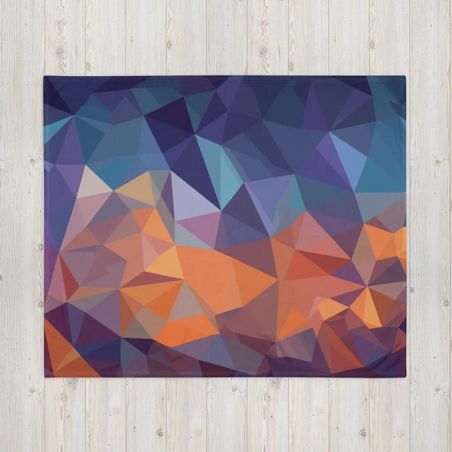 Abstract Tessellations Throw Blanket product image (2)