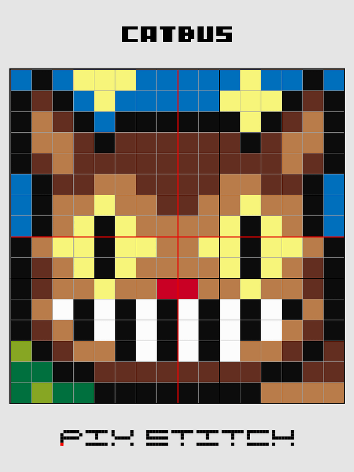Catbus Pixel Art product image (2)