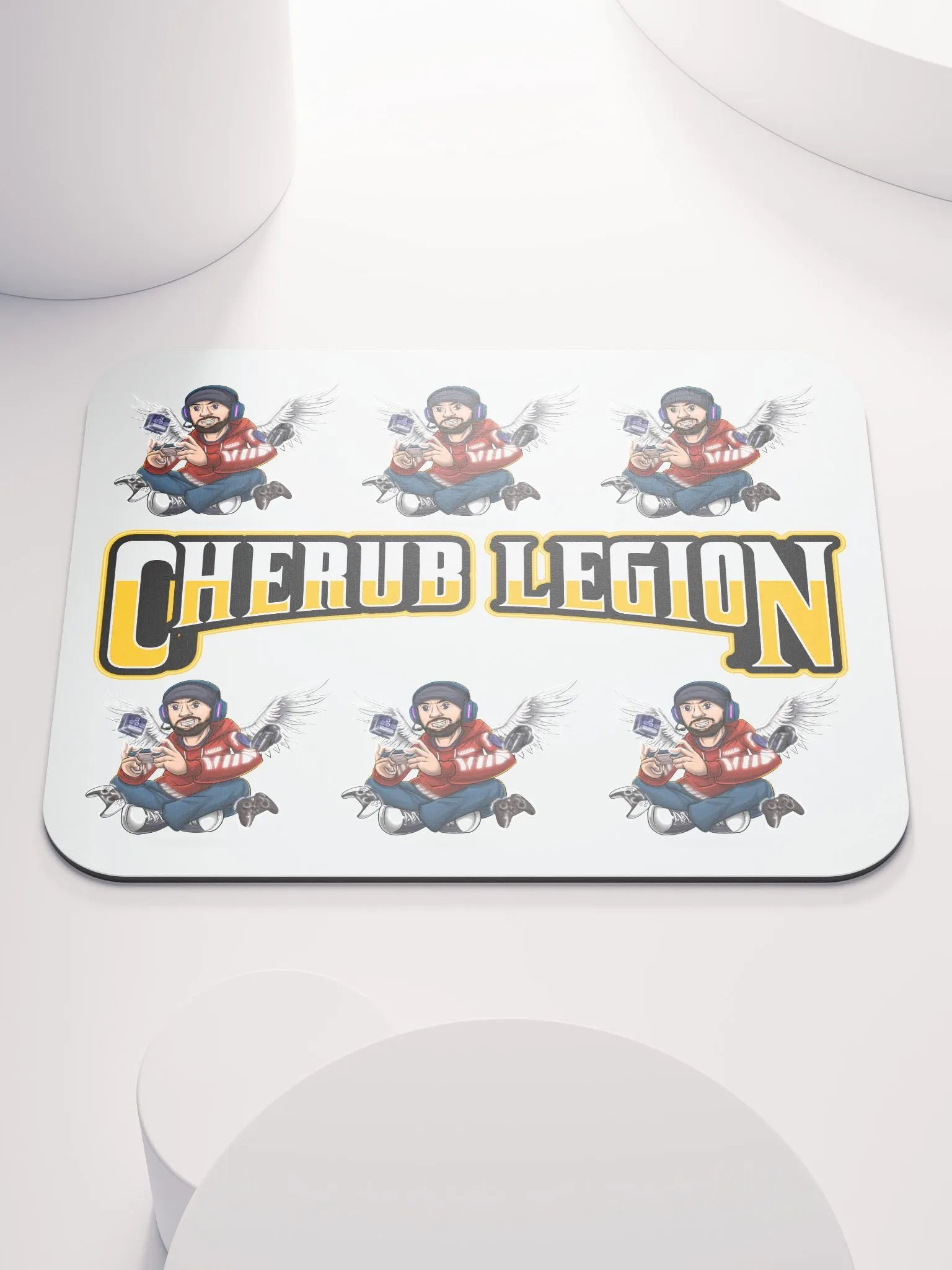 Classic Cherub Overload Mouse Pad product image (1)