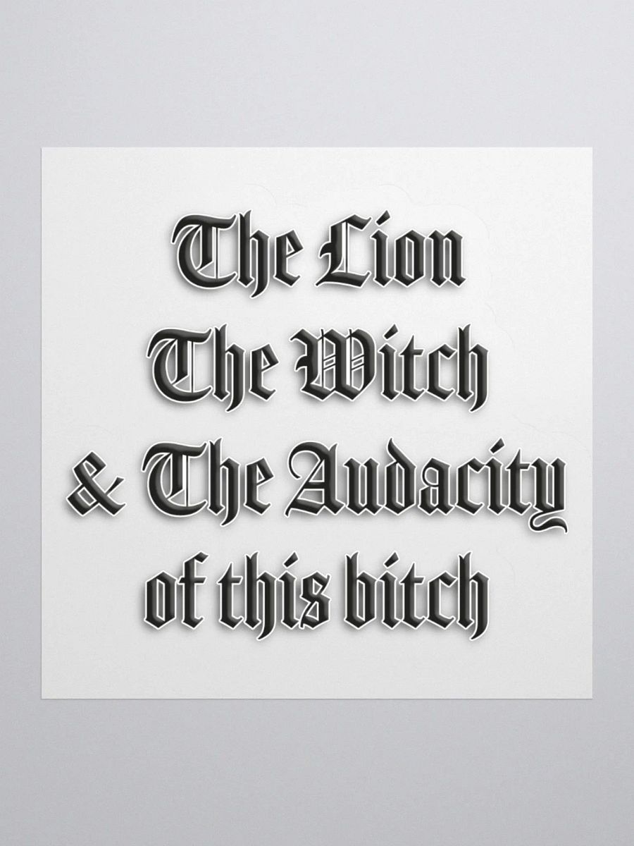 The Lion - Sticker product image (6)