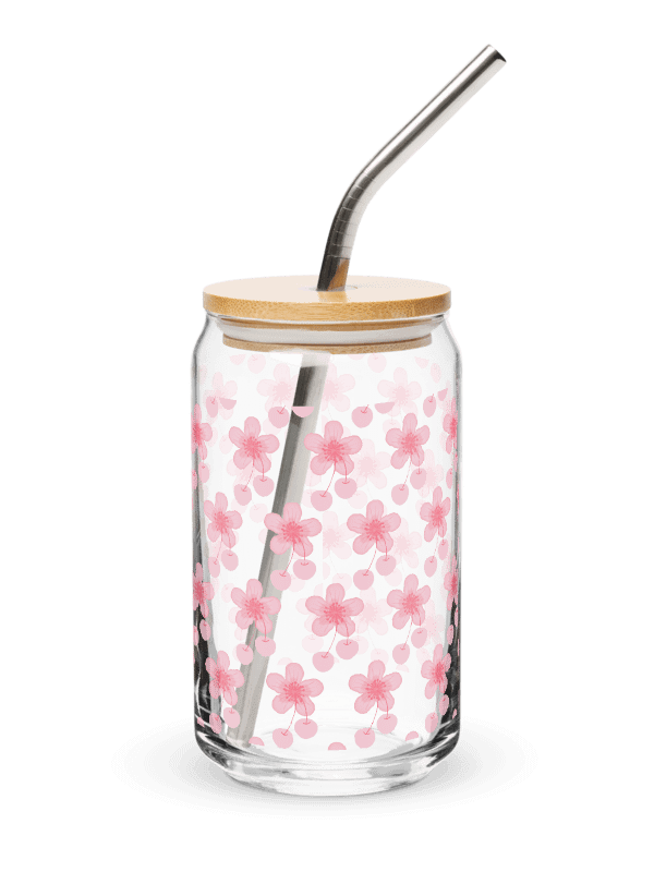 Sakura Cherry Blossom Glass Tumbler product image (1)