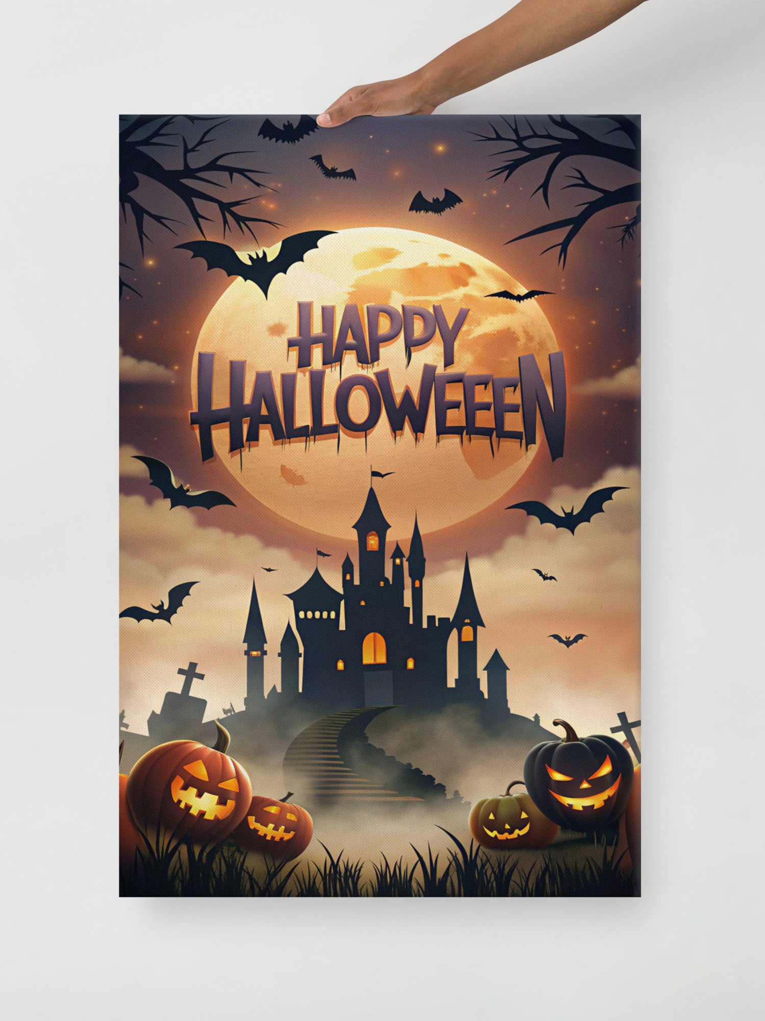 Happy Halloween Printable Wall Art | Instant Download Poster product image (3)