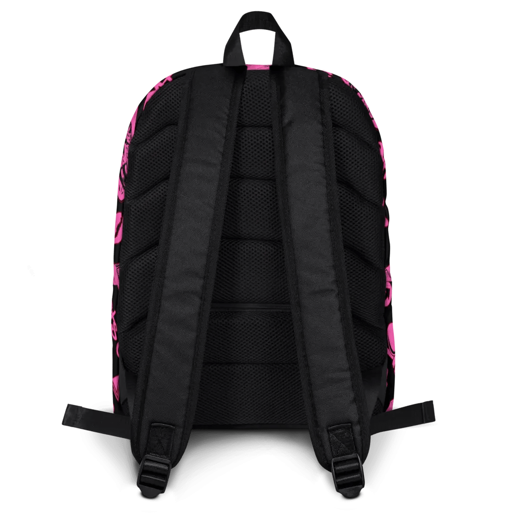 A8M - Ghosts On The Block Never Sleep Bookbag (Pink November) product image (6)