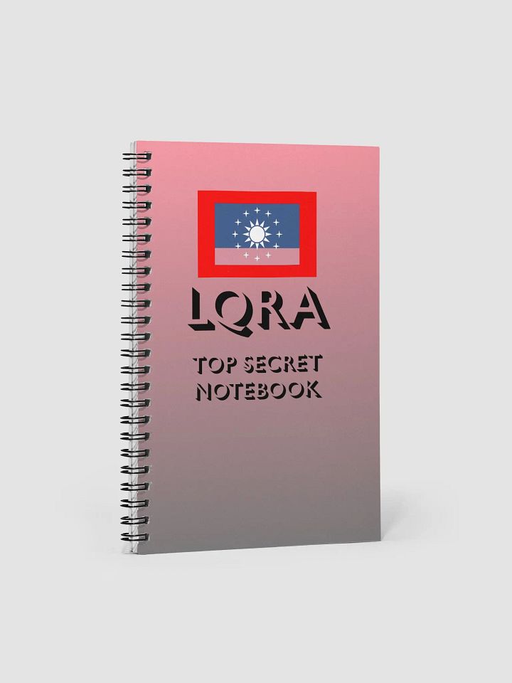 LQRA Top Secret Notebook product image (1)