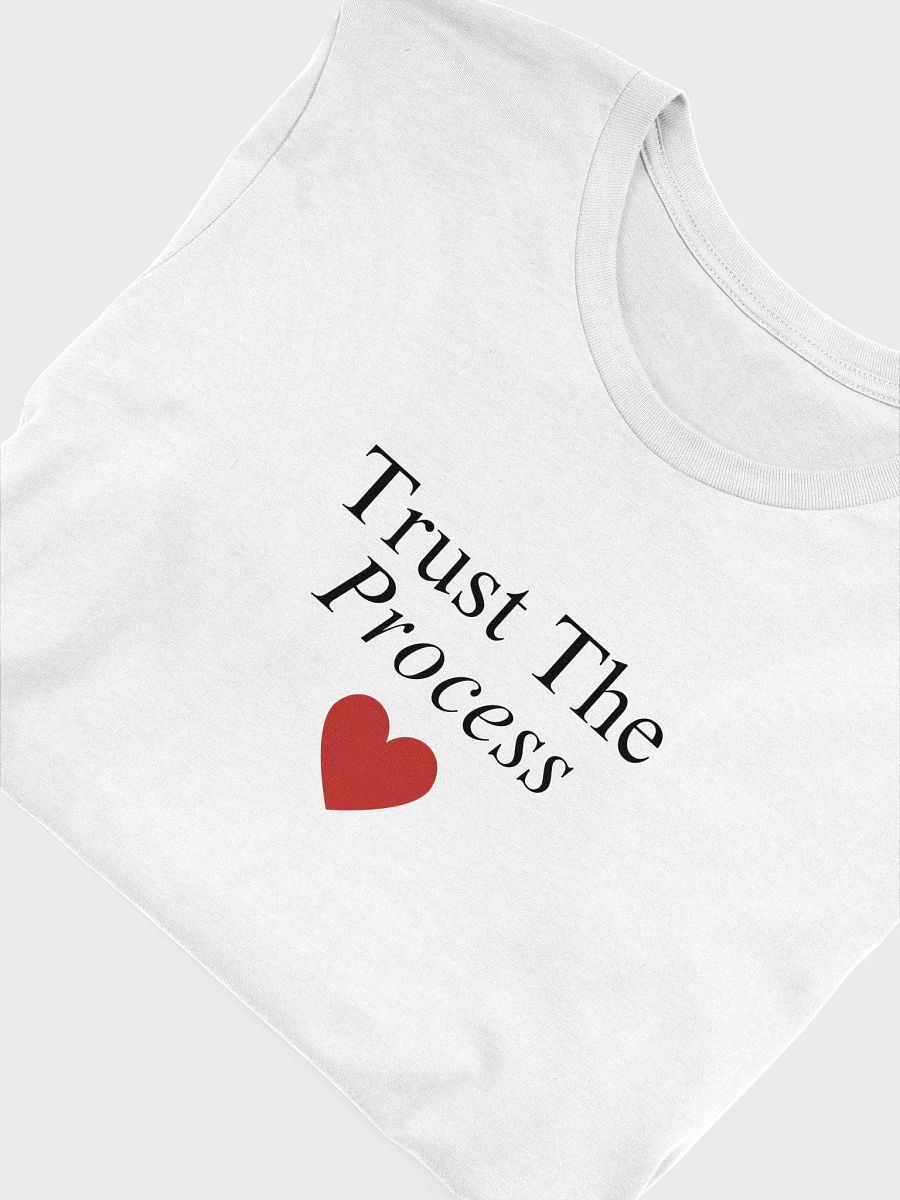 Trust The Process Minimalistic T (White) product image (5)
