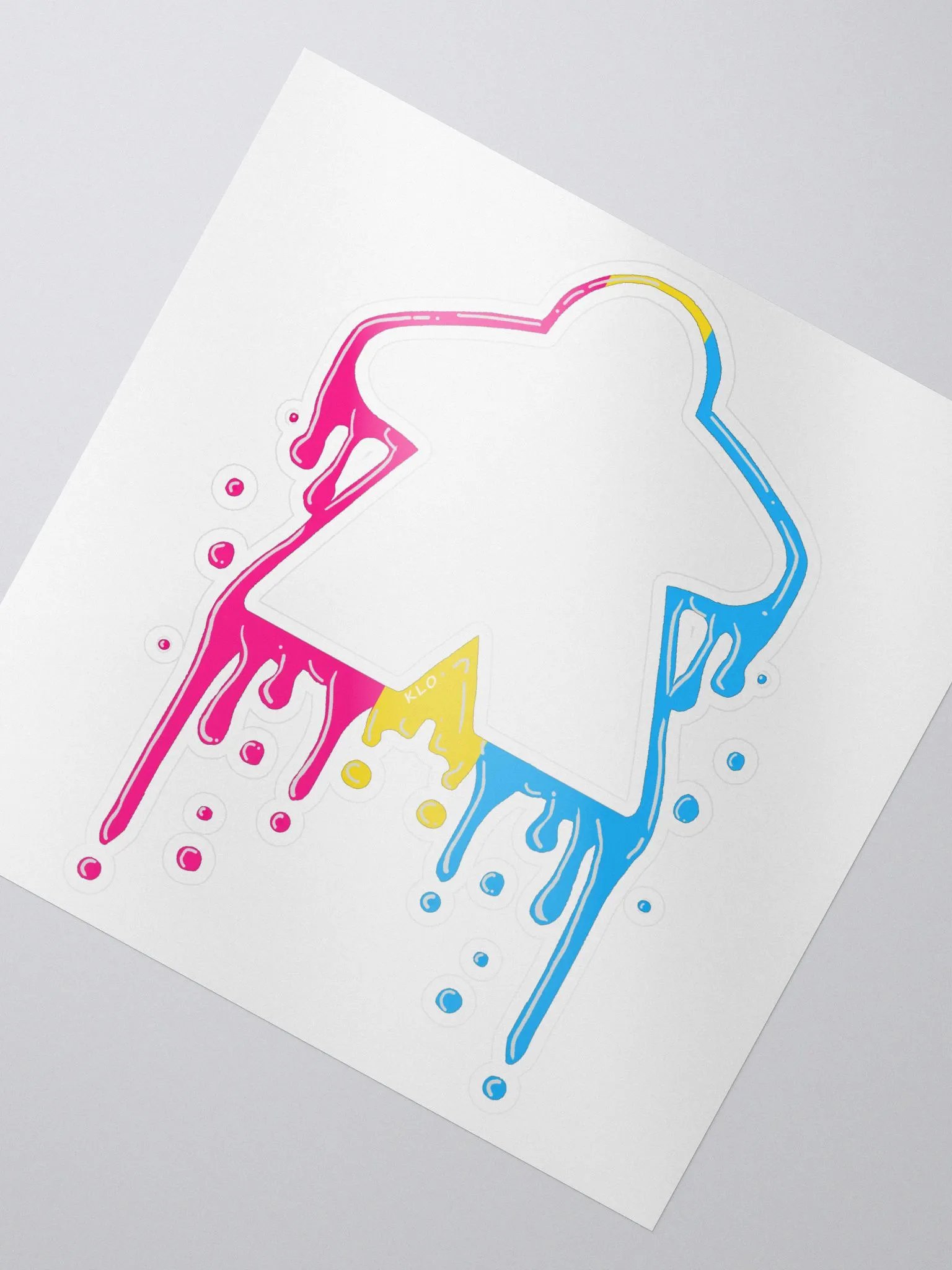 Drippy Pan Pride Meeple Sticker product image (1)