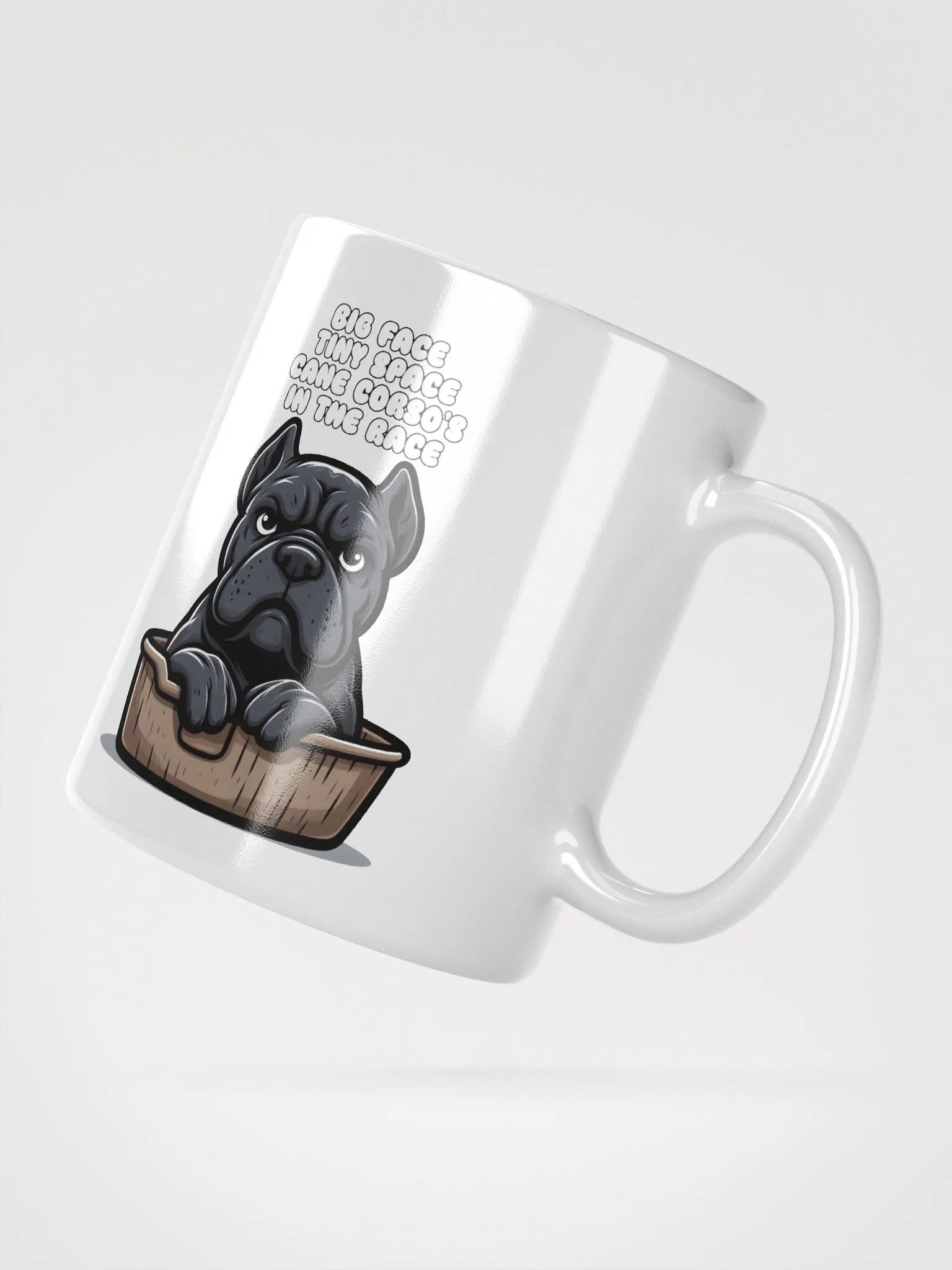 Cane Corso Big Face, Tiny Space Mug: Mighty Mug for a Mighty Dog product image (2)