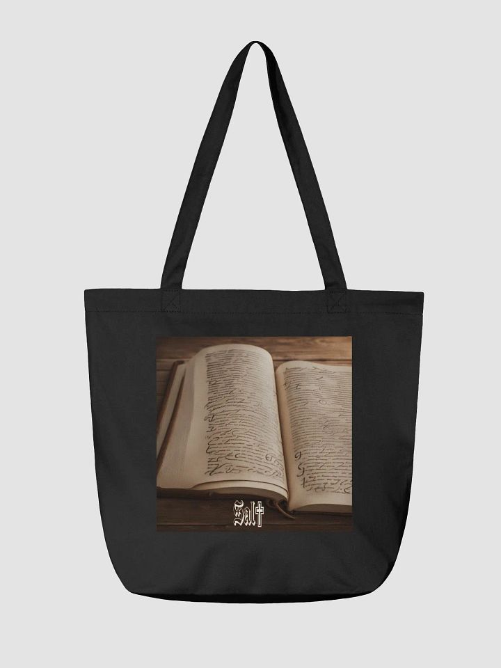 A tote bag with a "Salt" theme – A design featuring salt-related imagery, quotes, or biblical references (e.g., "You are the salt of the earth" – Matthew 5:13) product image (2)
