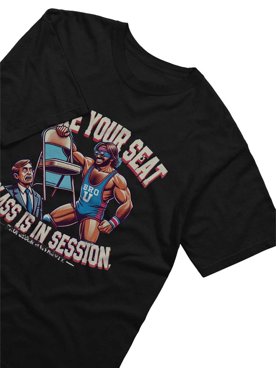 Take Your Seat Wrestling Tee product image (17)