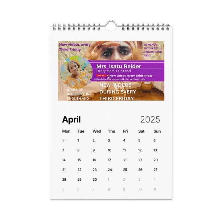 2025 Water Issues Calendar: A Year of Environmental Awareness product image (1)