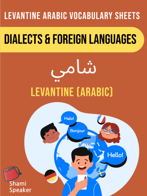 Dialects and Foreign Languages in Levantine Arabic product image (1)