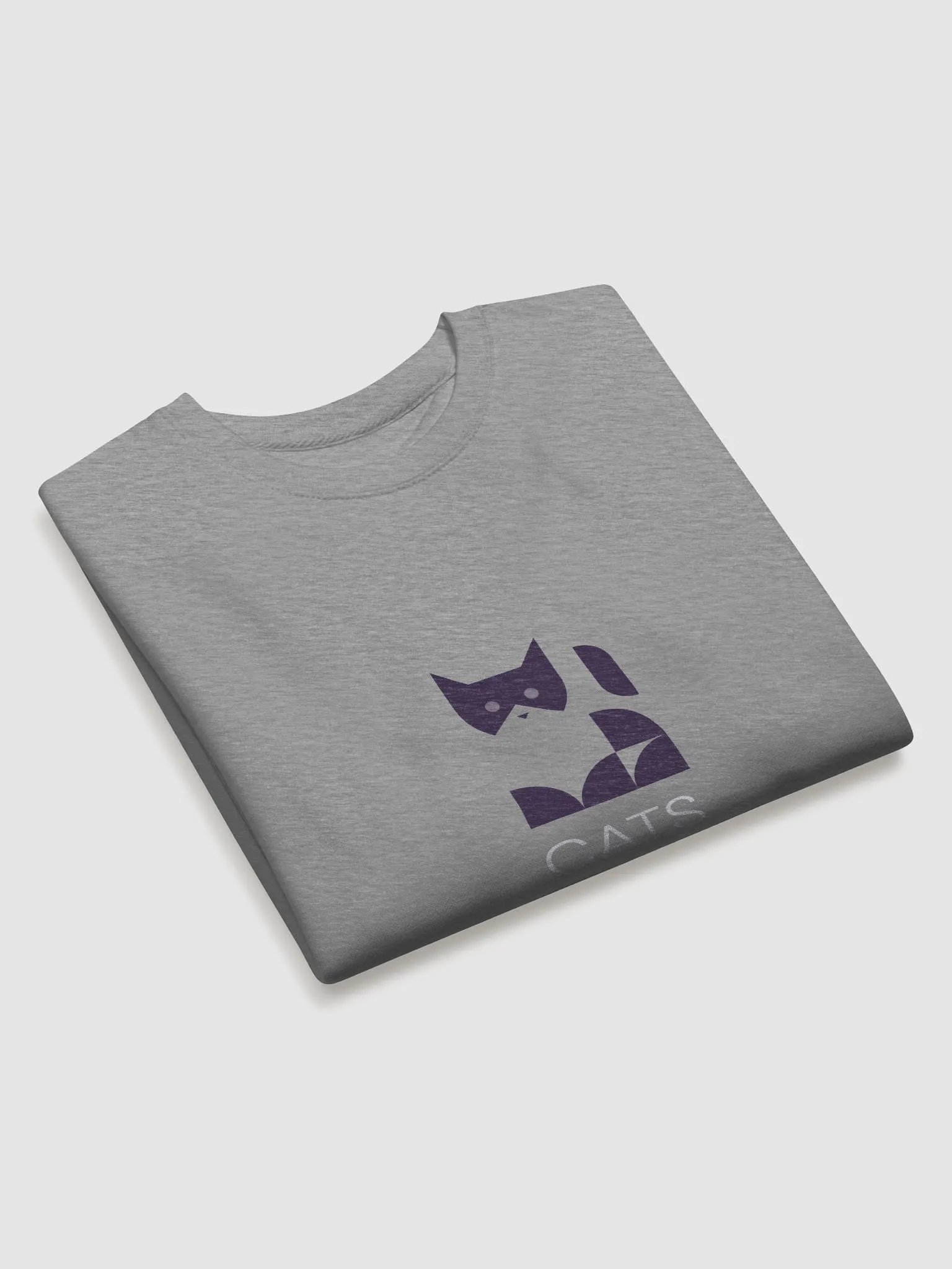 Geometric Cat Cuddle Sweatshirt product image (3)