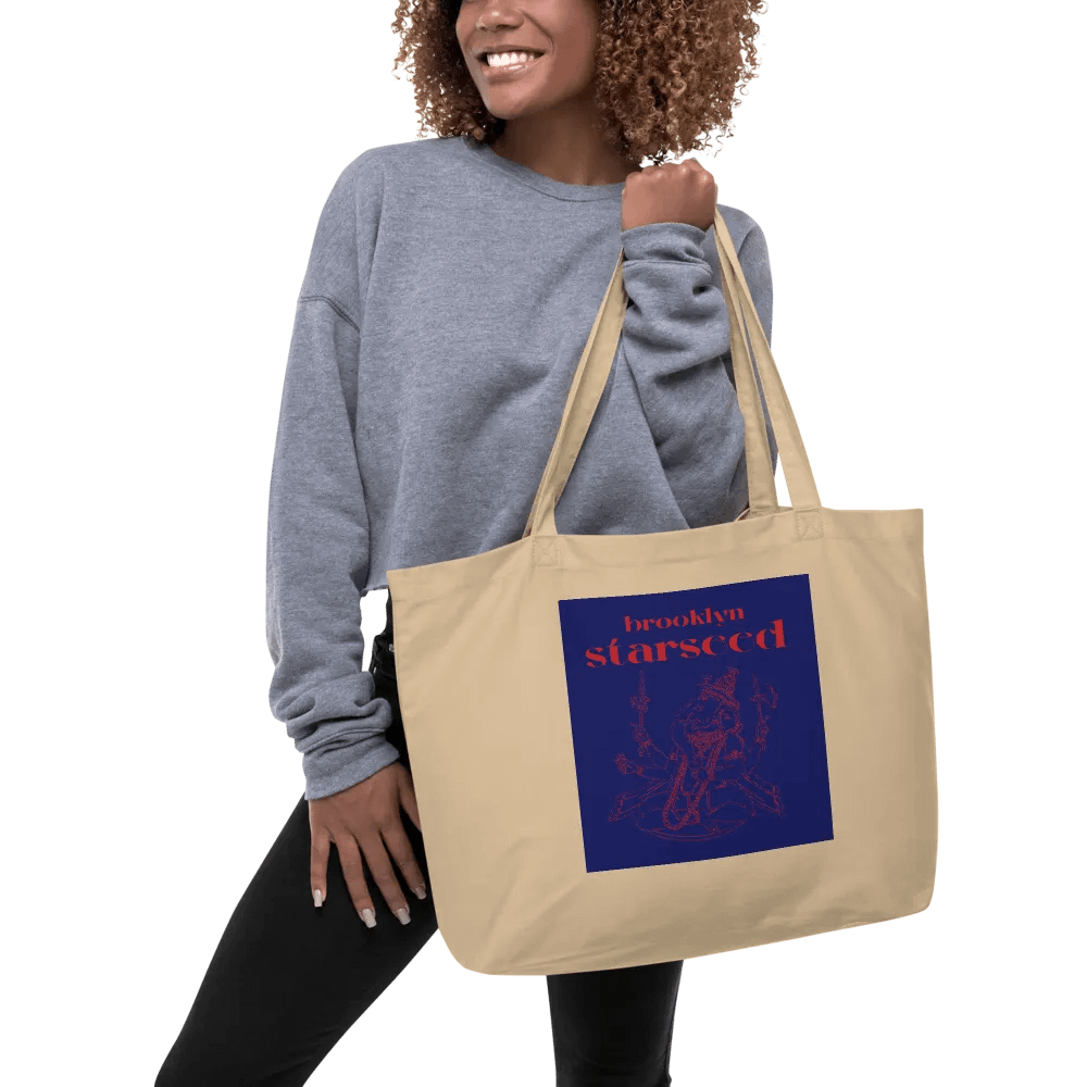 Brooklyn Starseed red ganesh tote bag product image (5)