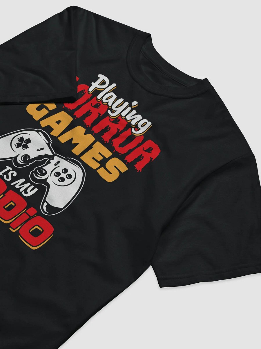 Women's Playing Horror Games Is My Cardio Tee product image (3)