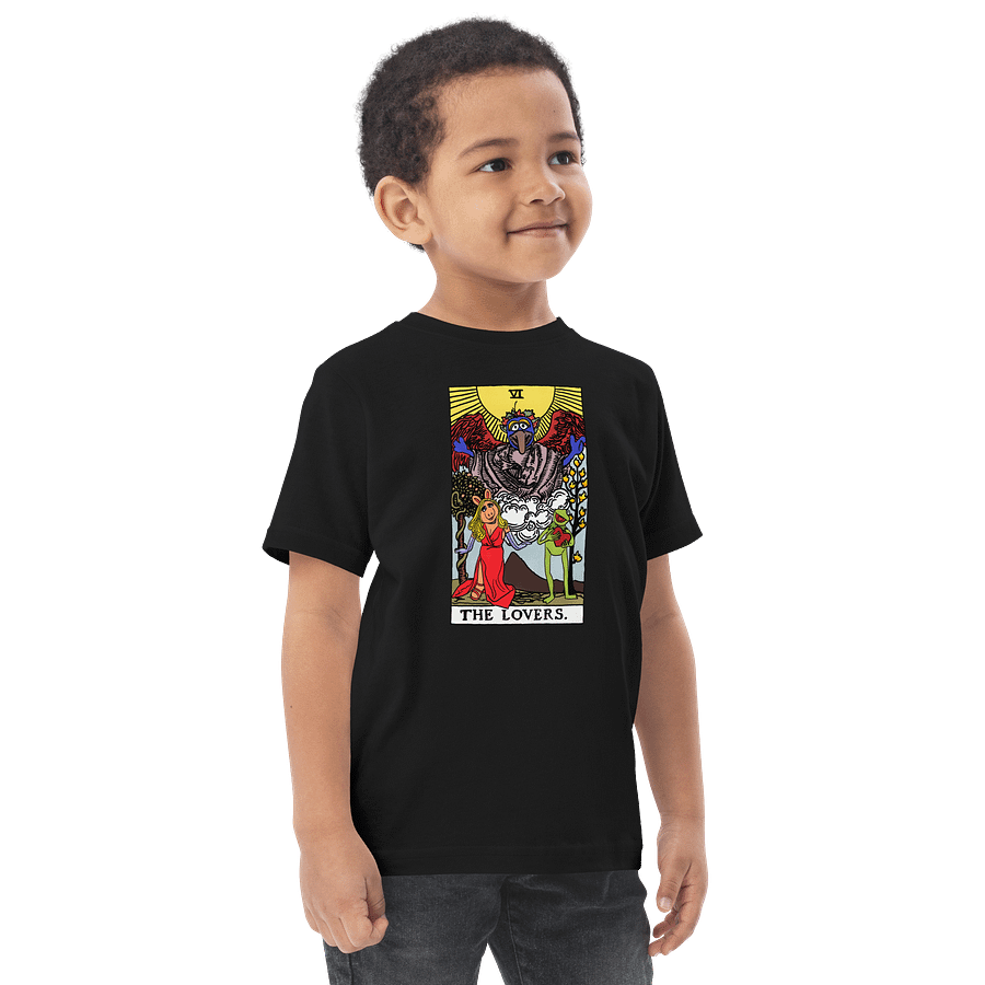 Piggy and Kermit Lovers Tarot Card Toddler Shirt product image (7)