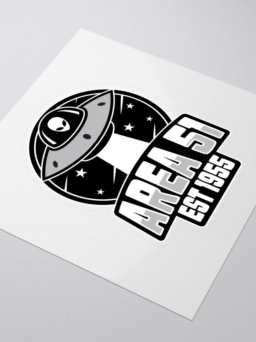 Area 51 Retro UFO Sticker product image (7)
