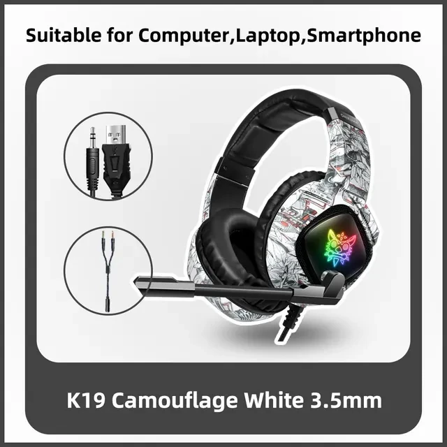Gaming Headset Headphones Wired Noise Cancelling product image (1)